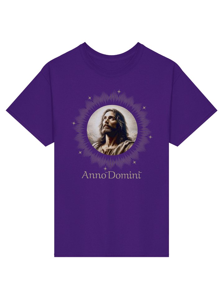 Year of Our Lord T-Shirt, Latin Anno Domini Jesus Tee, Christian Faith Sacred Design Shirt product image (1)