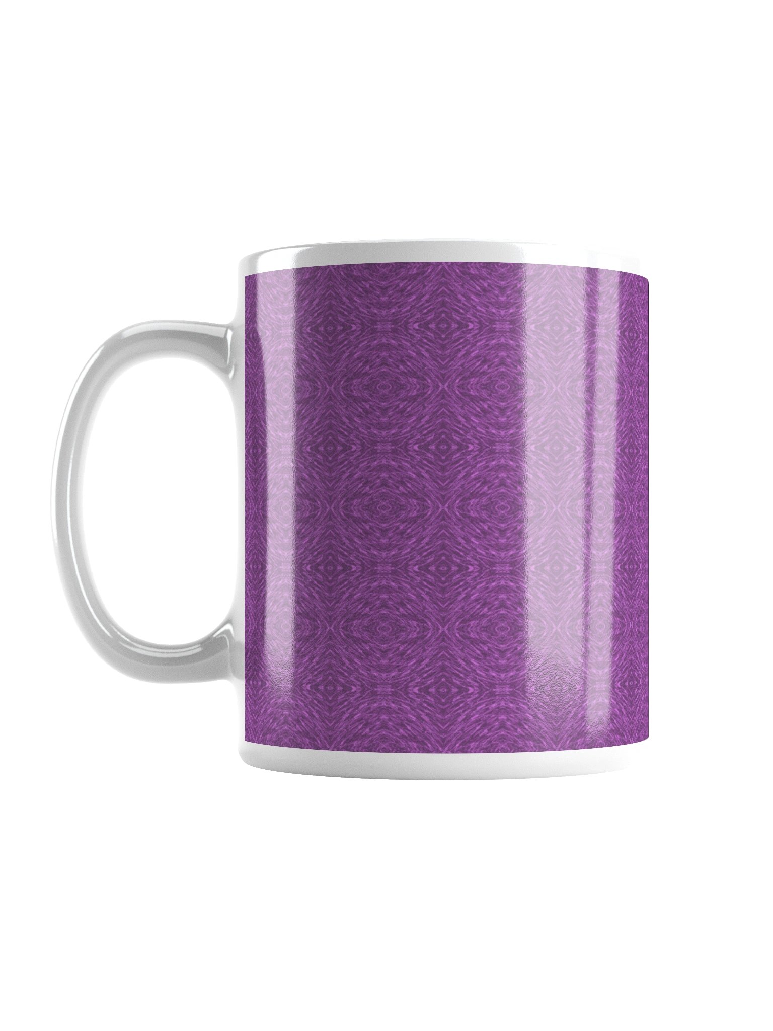 Plum Solstice – White Glossy Mug product image (4)