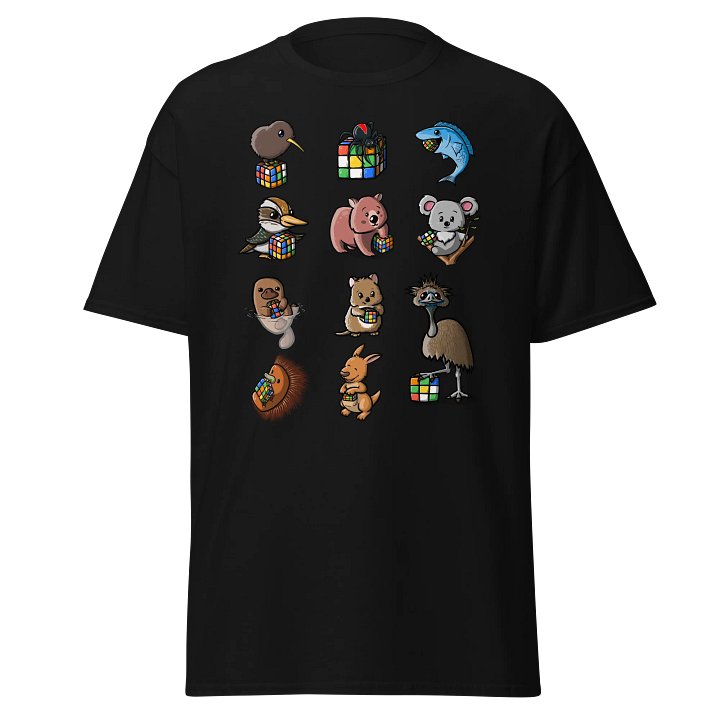 Aussie Animal Speedcubers Unisex Shirt product image (1)