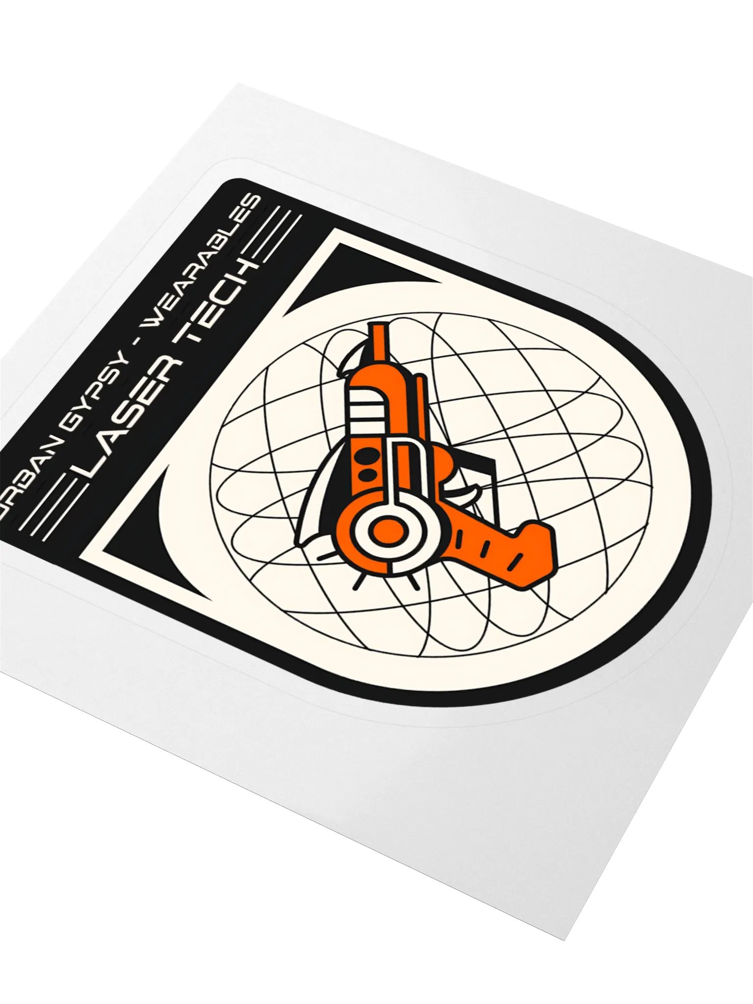Laser Tech Kiss Cut Sticker product image (3)