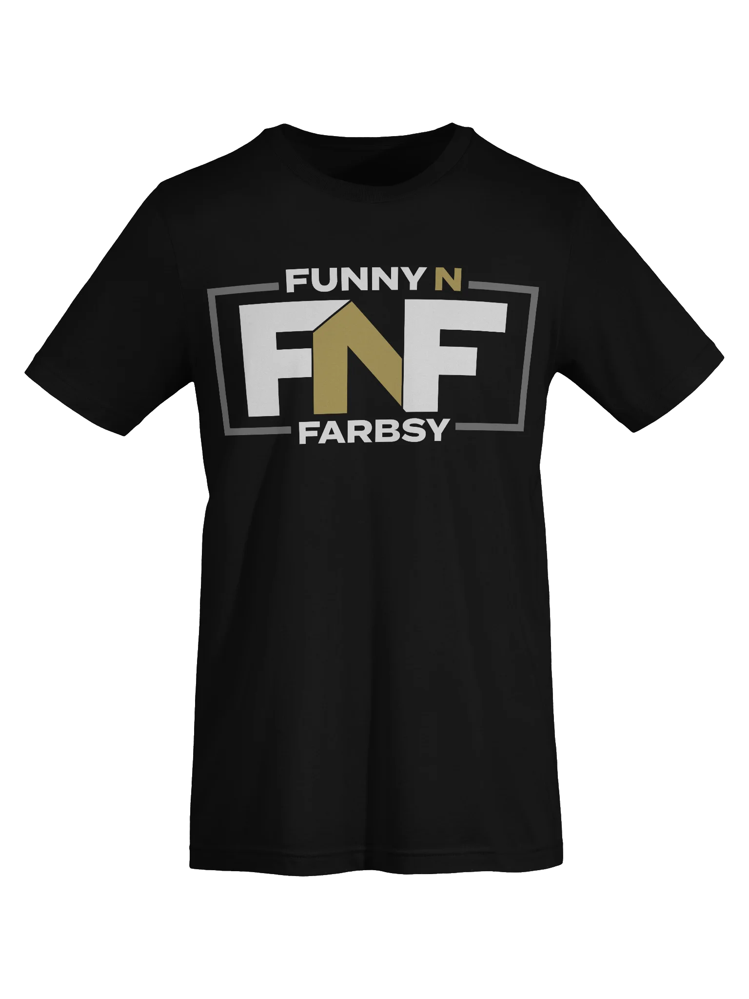 FunnyNFarbsy Black & Gold Wrestling Shirt product image (26)