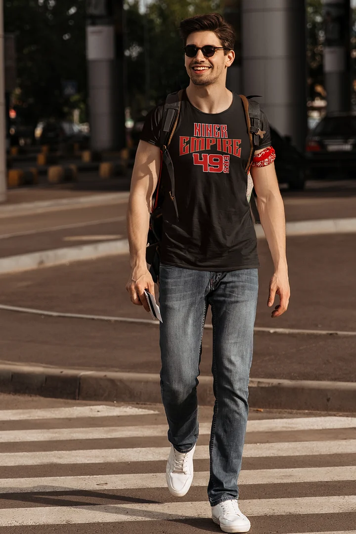 NINER EMPIRE 49ers Red or Black (WHT/BLK writing) product image (1)