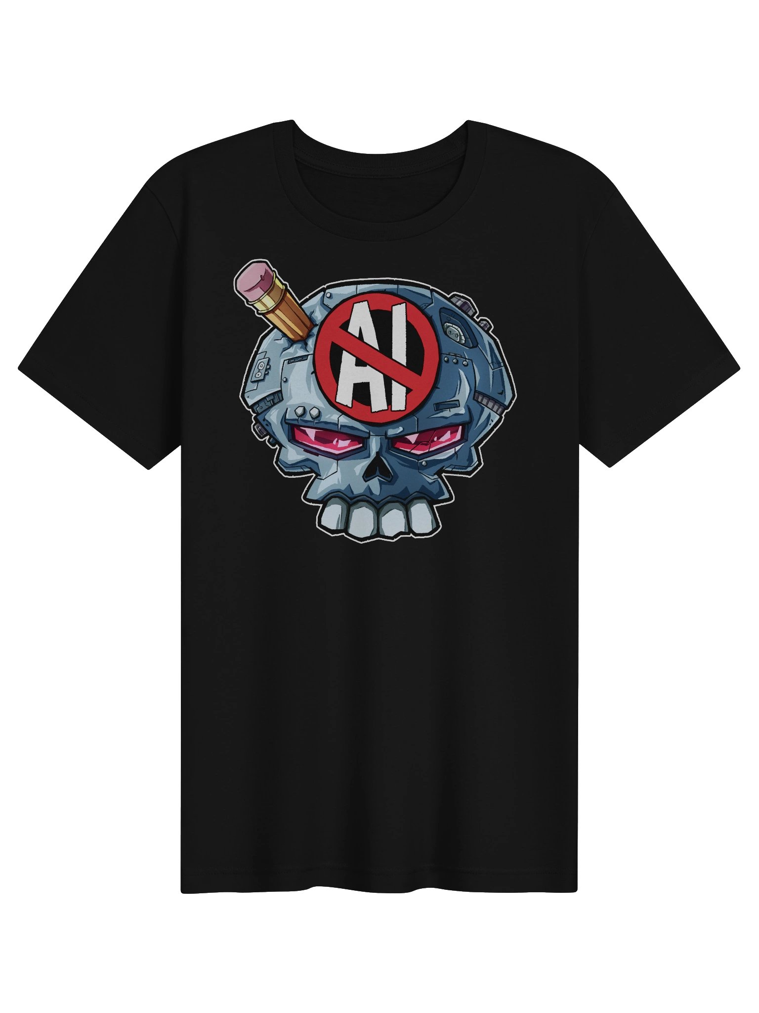 No AI Robot Skull product image (1)
