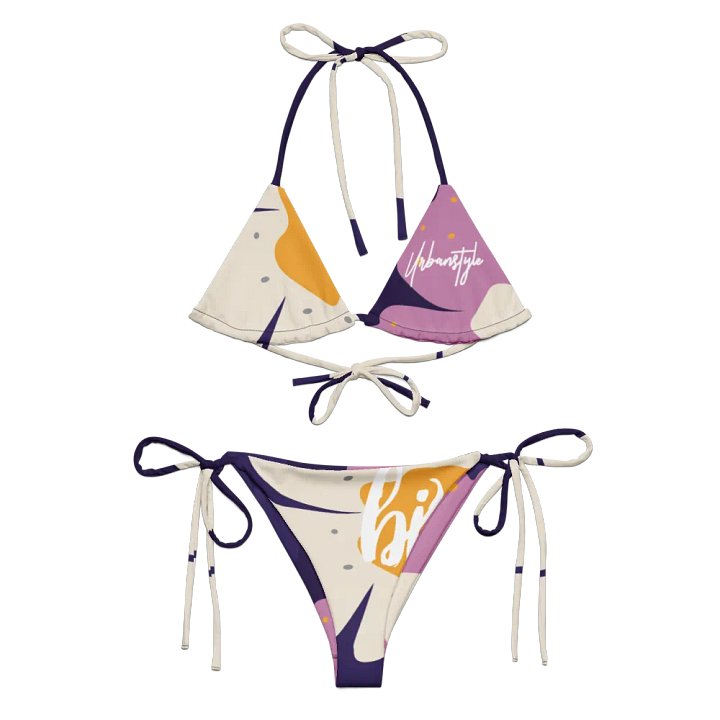 Floral Fusion bi logo String Bikini Set product image (2)