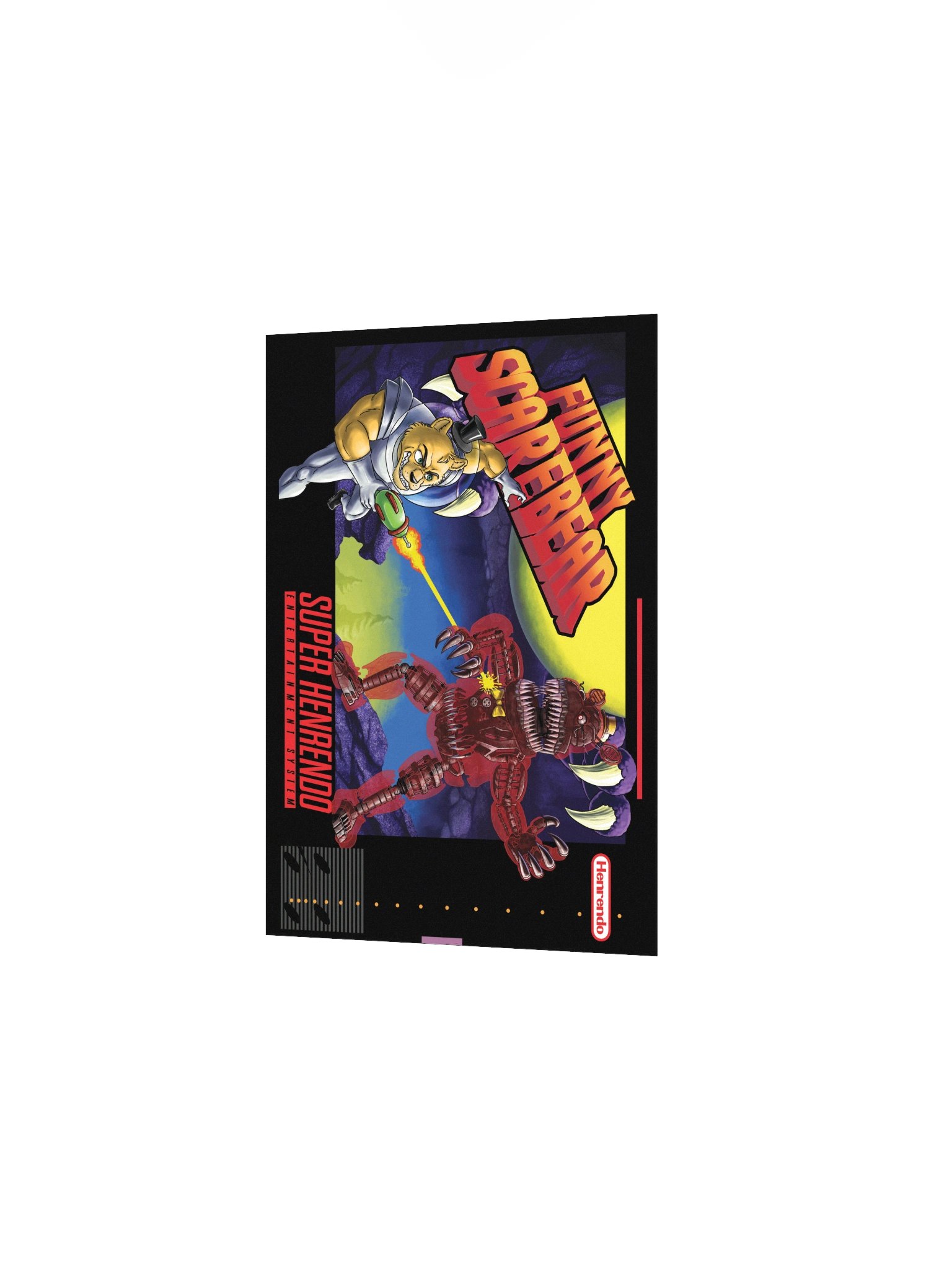 Super Funny Scare Bear Poster product image (3)
