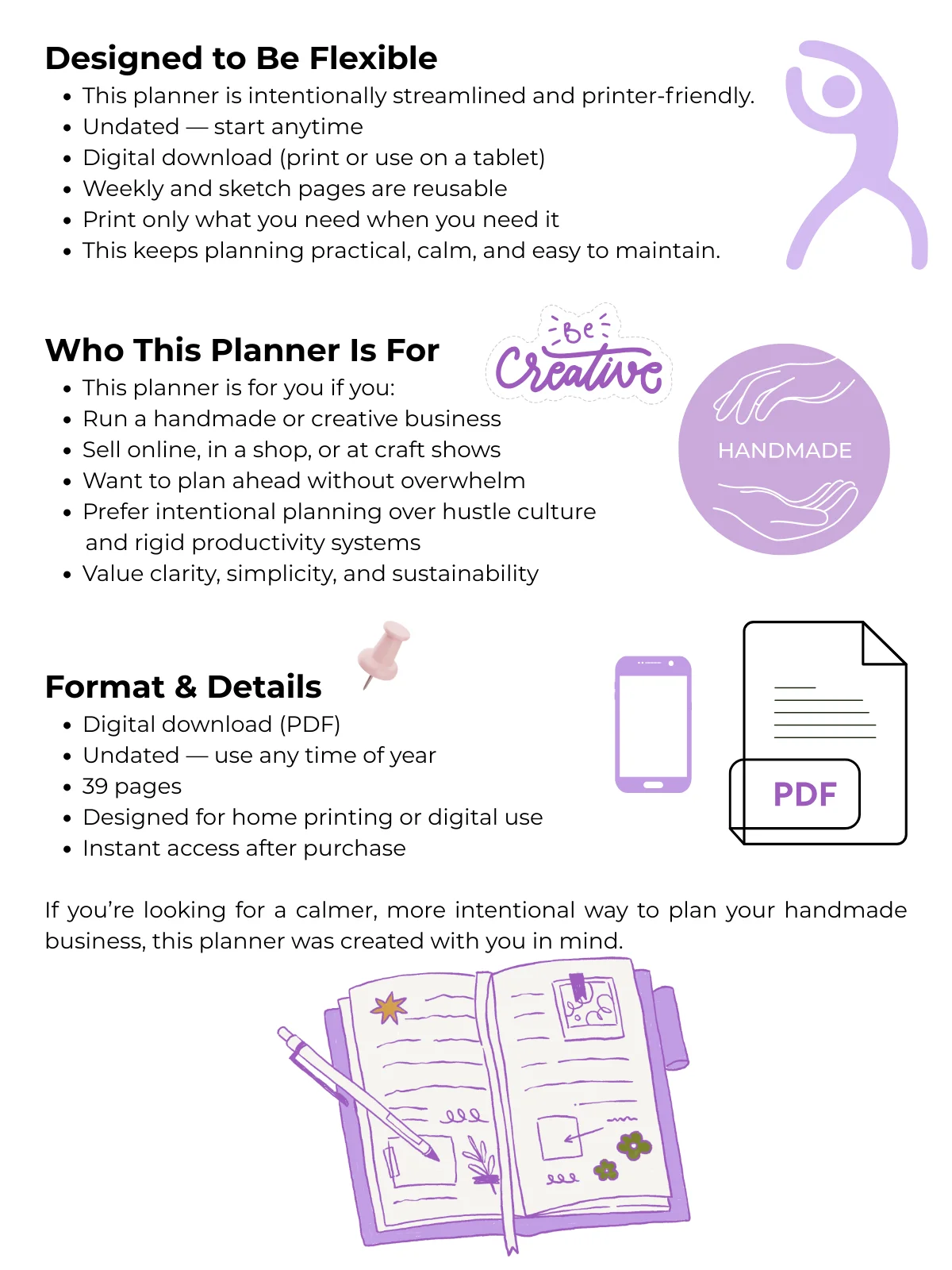 Yearly Maker's Planner product image (3)