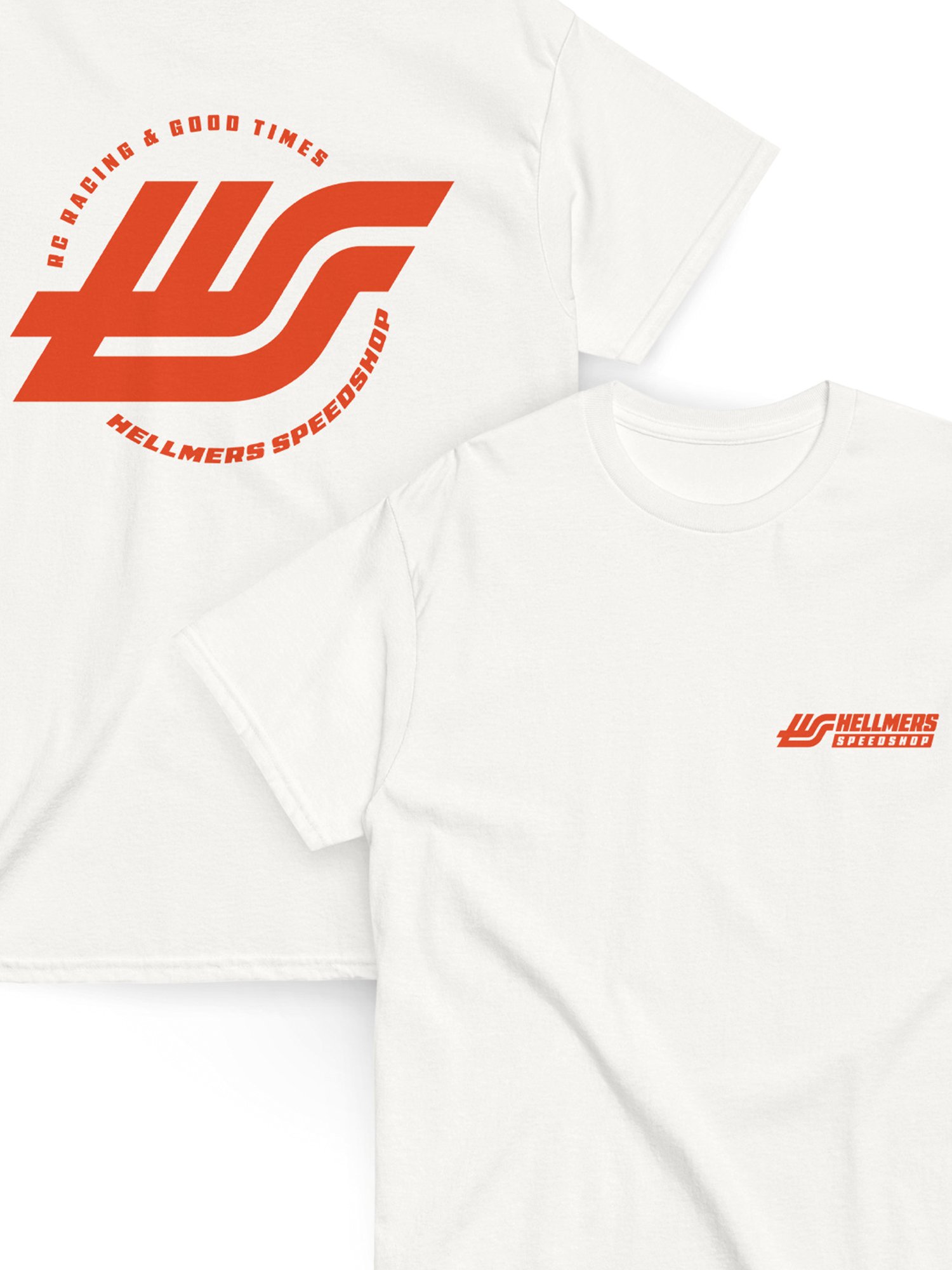 Tee - "RC Racing & Good times" - WHITE product image (1)