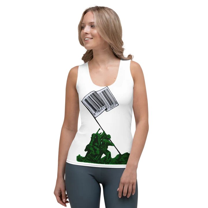 Raising The Flag Of Commerce - All-Over Print Women's Tank Top product image (1)