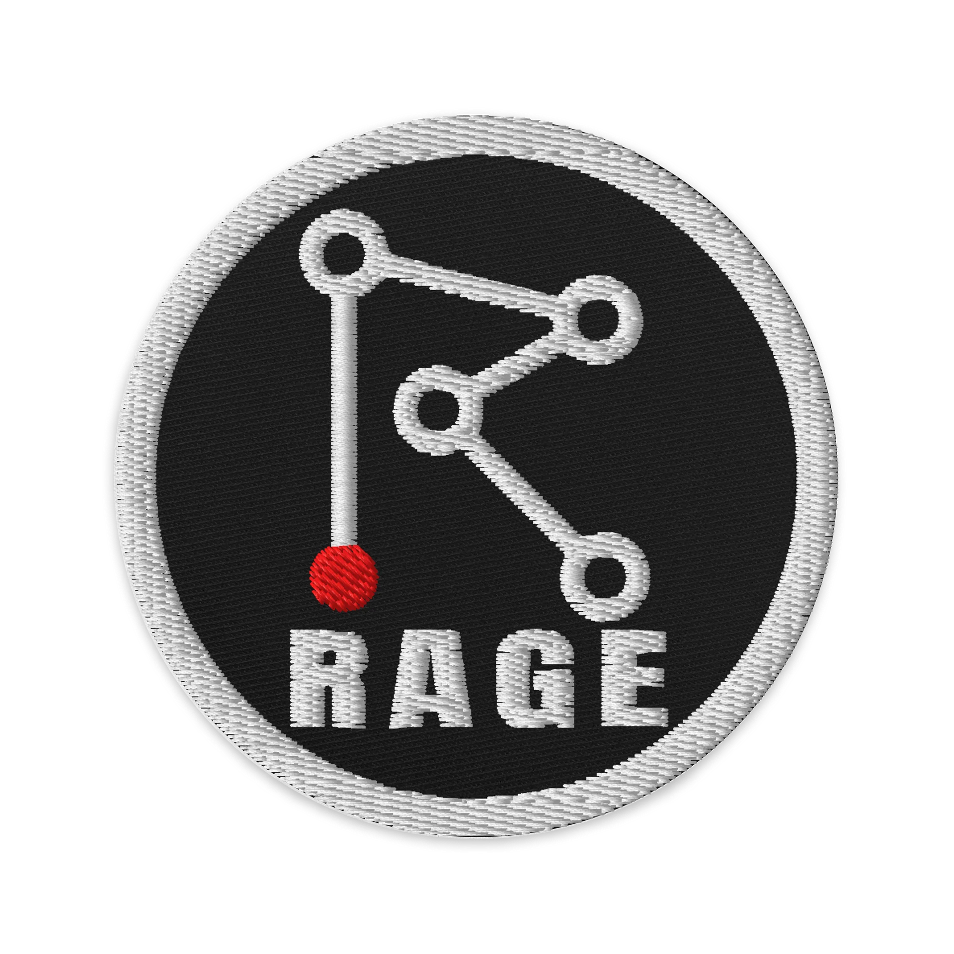 Rage Lab Mark — Embroidered Patch product image (1)