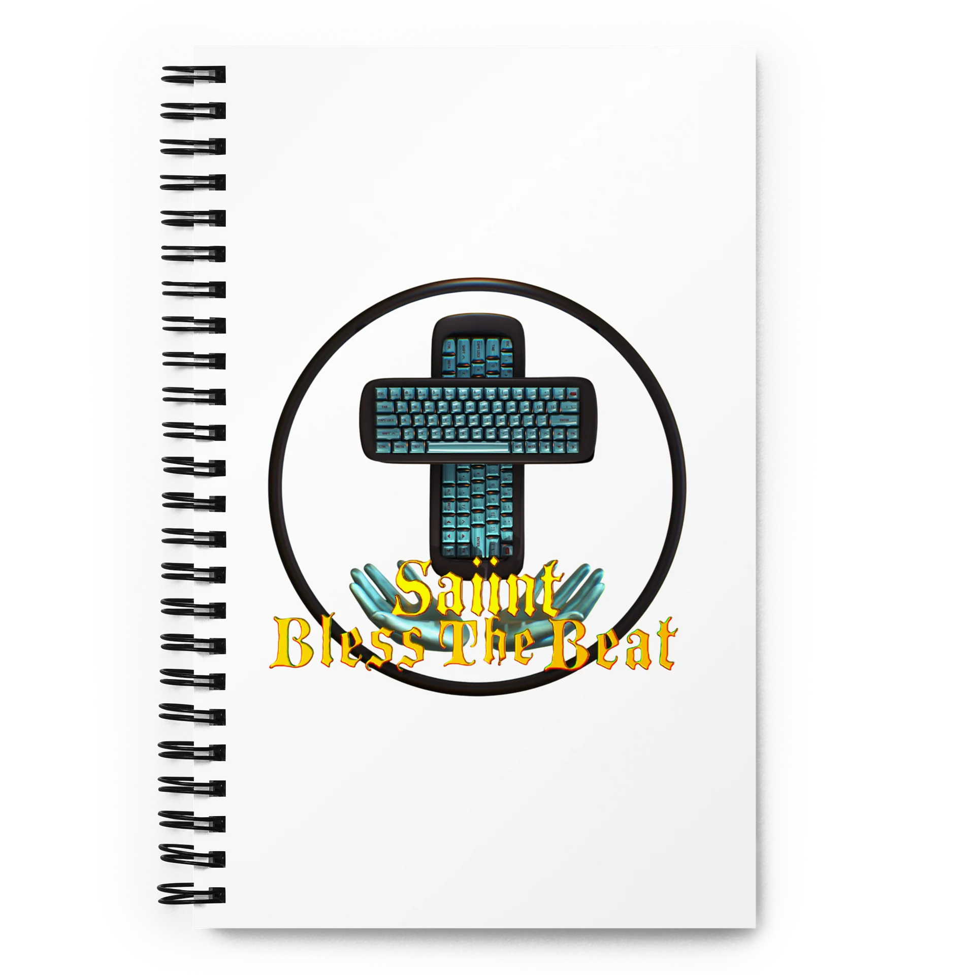 Saiint Bless The Beat Spiral Notebook product image (1)
