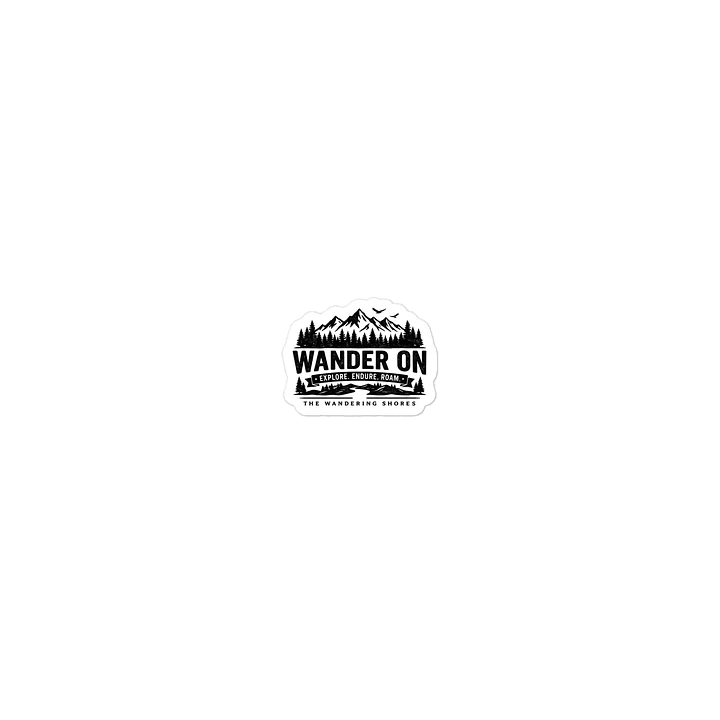 Wander On Die-Cut Decal product image (1)