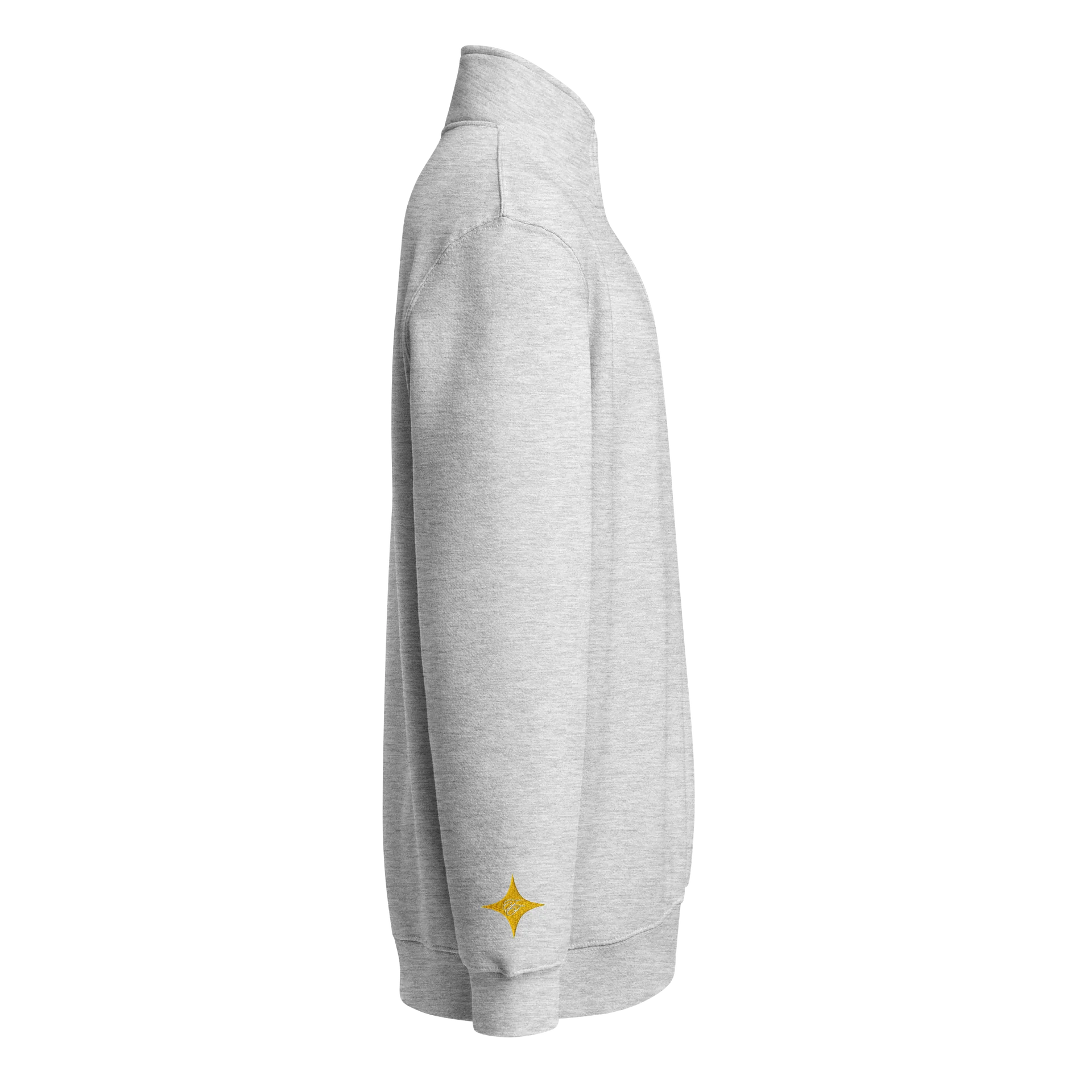 F&F Premium Quarter Zip Sweatshirt Tournament (GLD) product image (4)