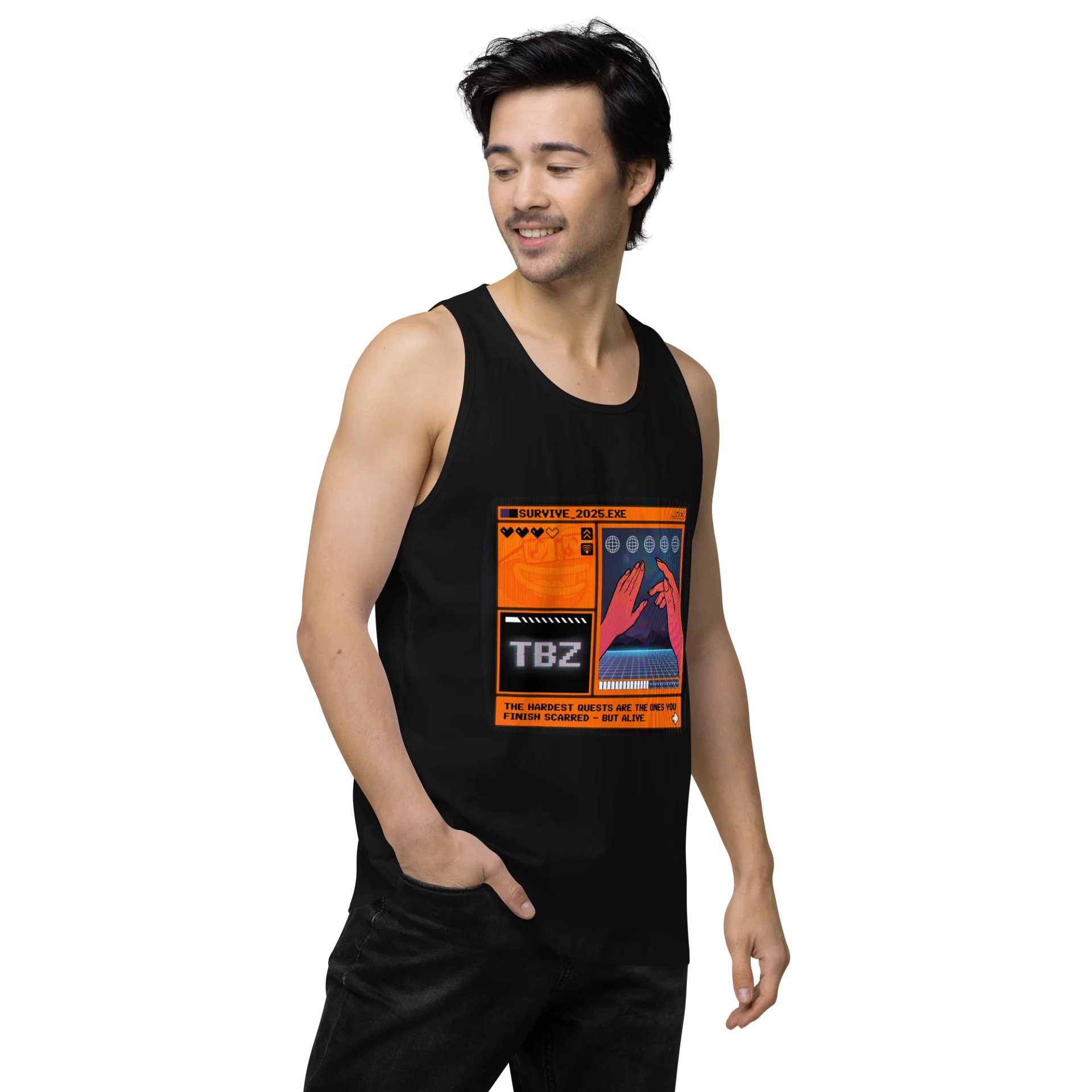 Survive 2025 Vaporwave Tank Top product image (3)