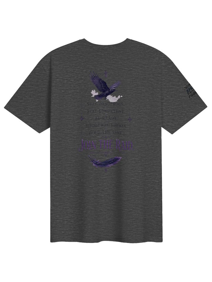 Join The Raid Purple & Black Tagline w/ Kaw Kaw product image (6)