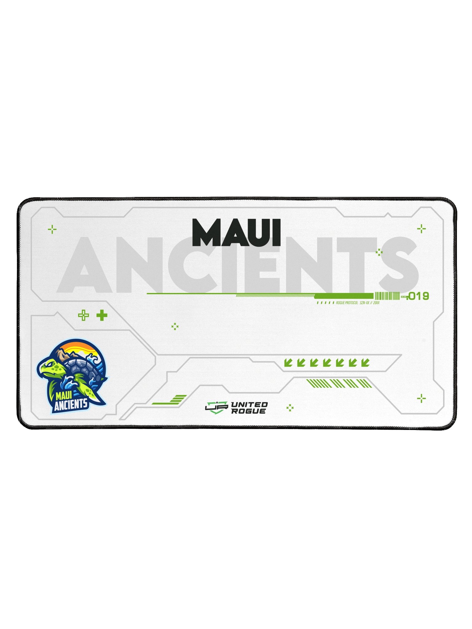 Maui Ancients White Desk Mat product image (1)