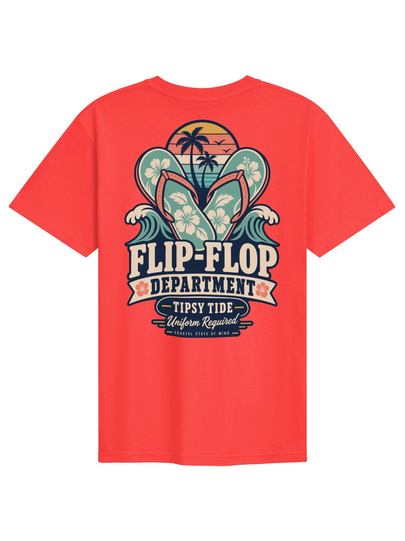 Flip Flop Dept Tee (Back) product image (1)