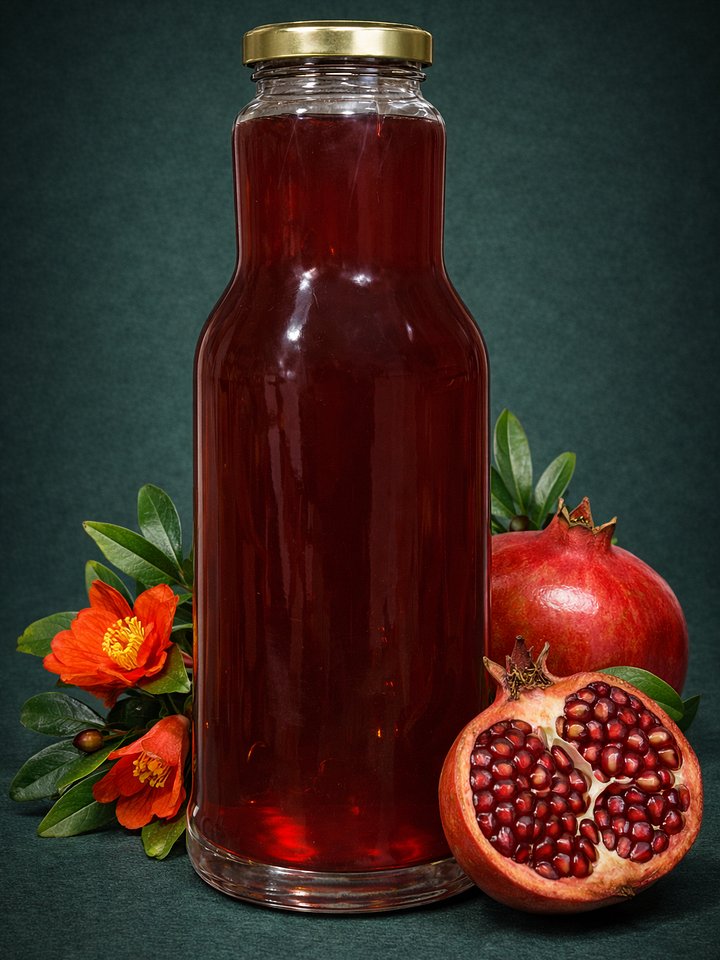 Pomegranate Syrup Sugarfree 1L product image (1)