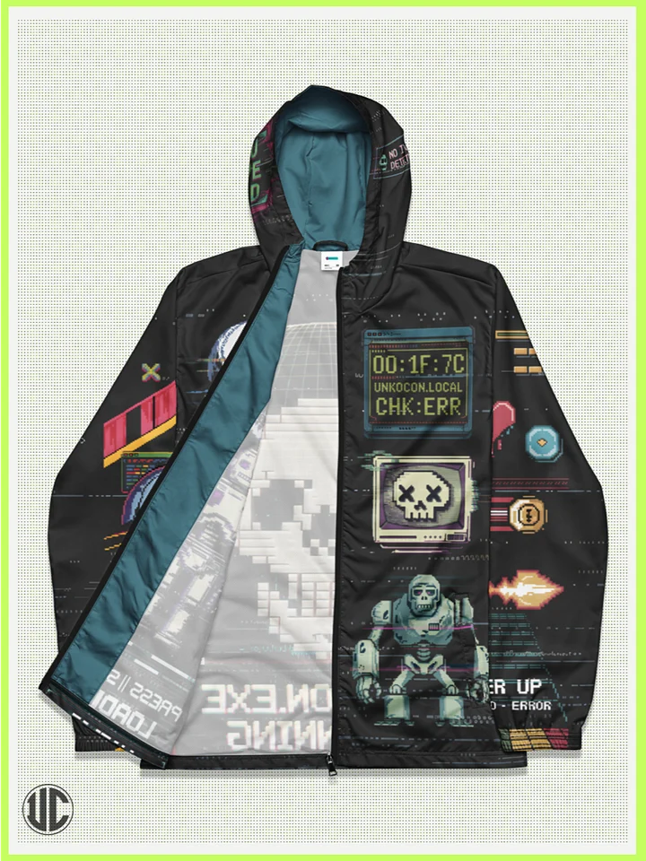 Glitchbyte / Final Node – Windbreaker product image (1)