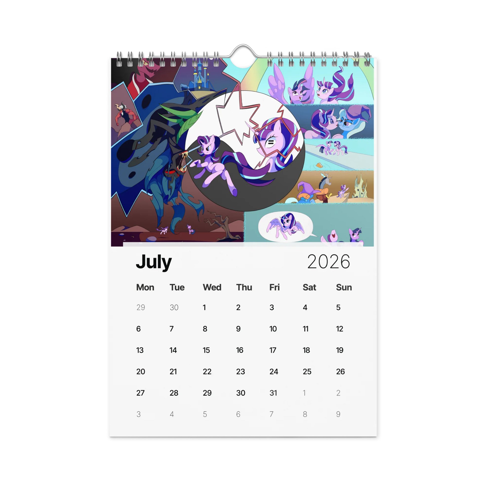 2026 MLP CHARITY CALENDAR product image (7)