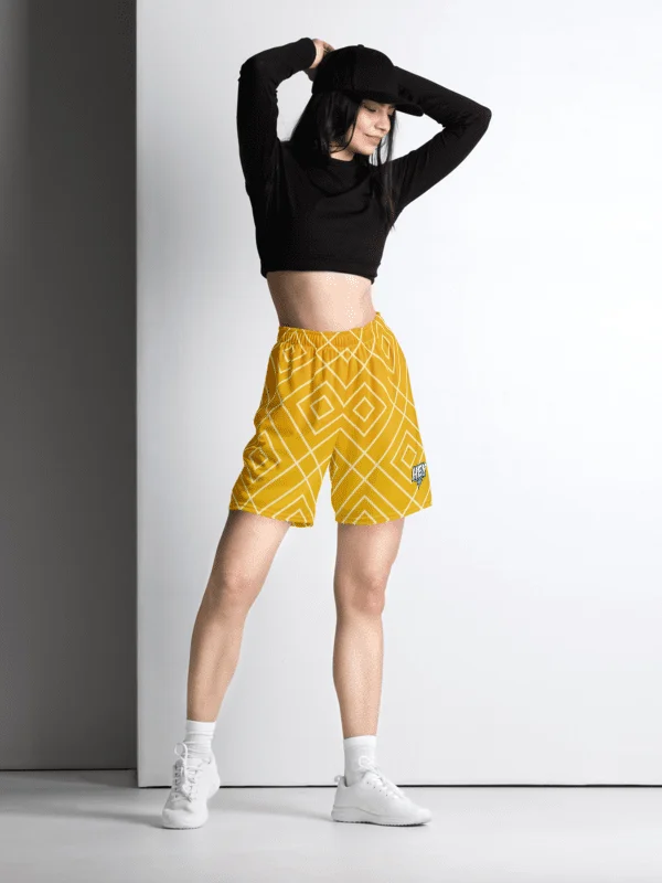 All-Over Print Recycled Unisex Mesh Shorts product image (2)