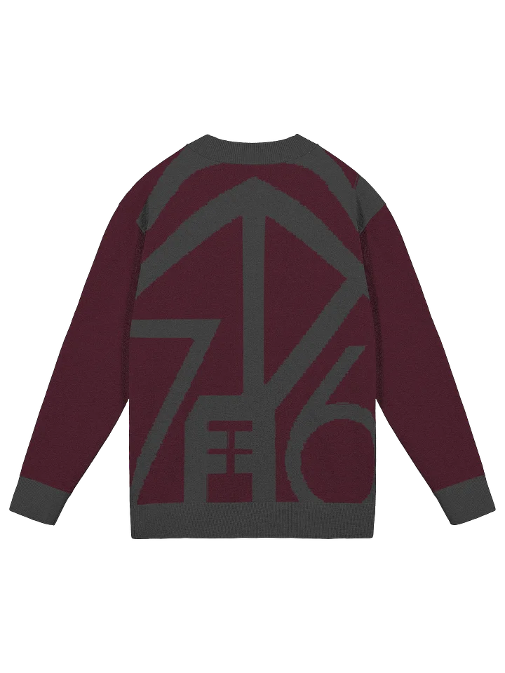 House 746 Luxury Cardigan - Burgundy product image (2)