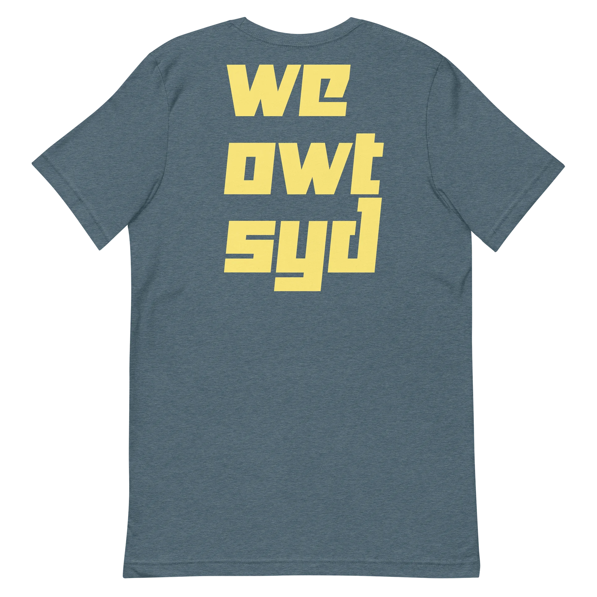 WeOwtsyd Gen 2 Premium T-Shirt - Grey / Yellow product image (6)