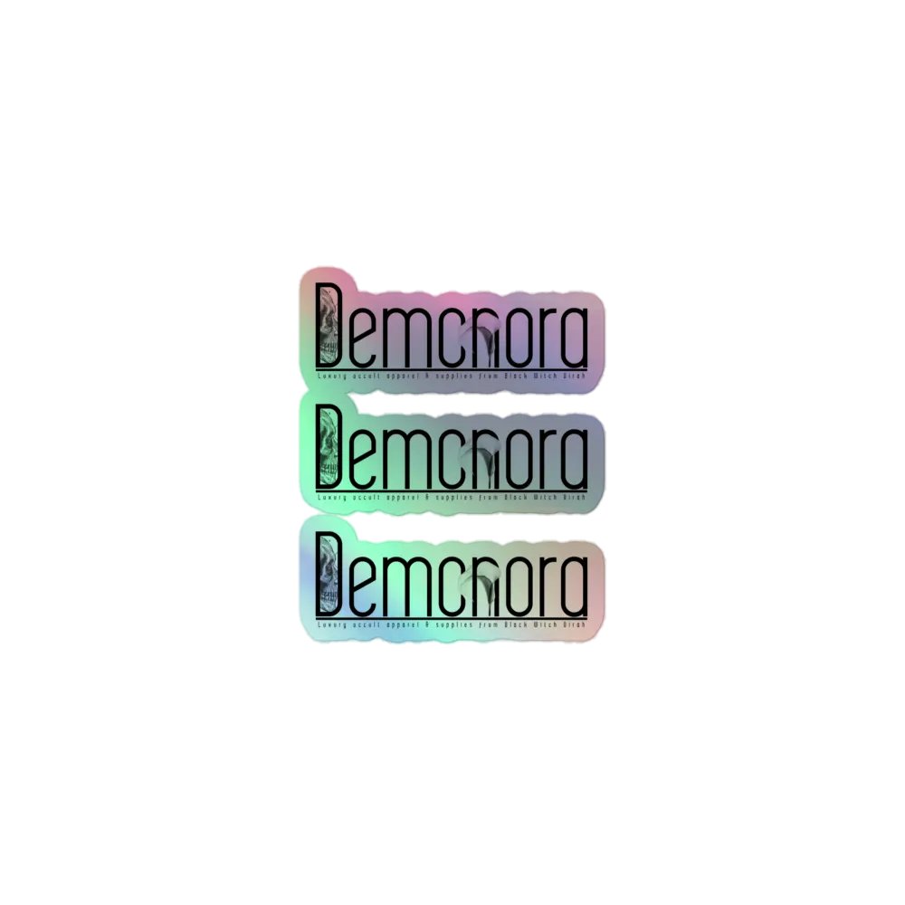 Demonora Holographic Logo Sticker product image (1)