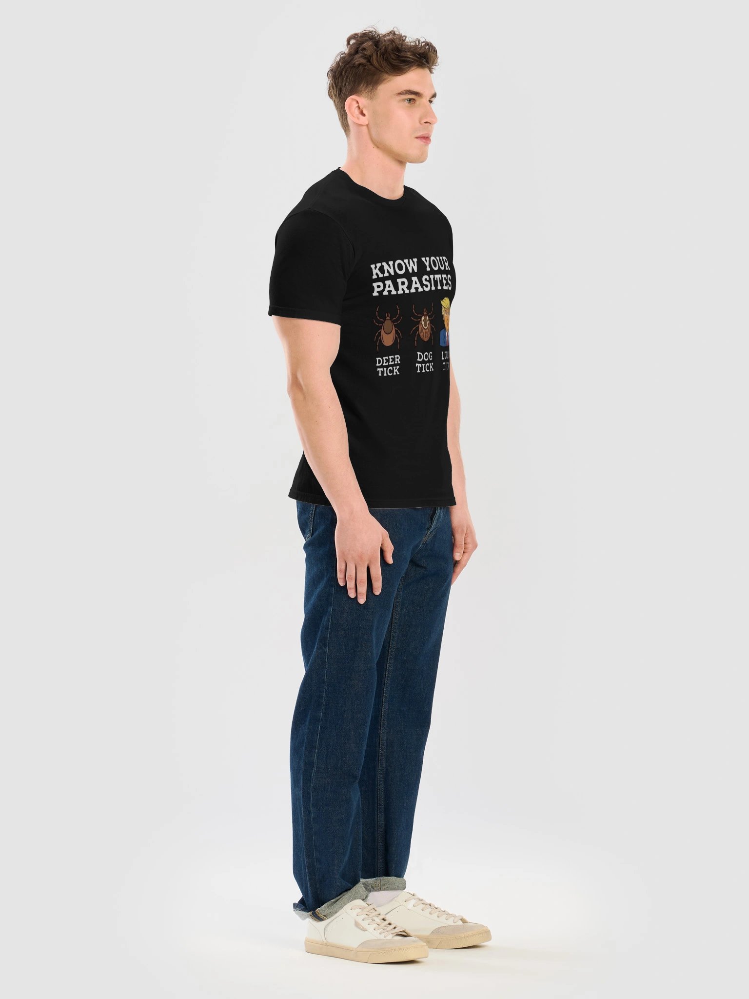Know Your Parasites Funny Political T-Shirt - Sarcastic Humor Unisex Tee product image (9)