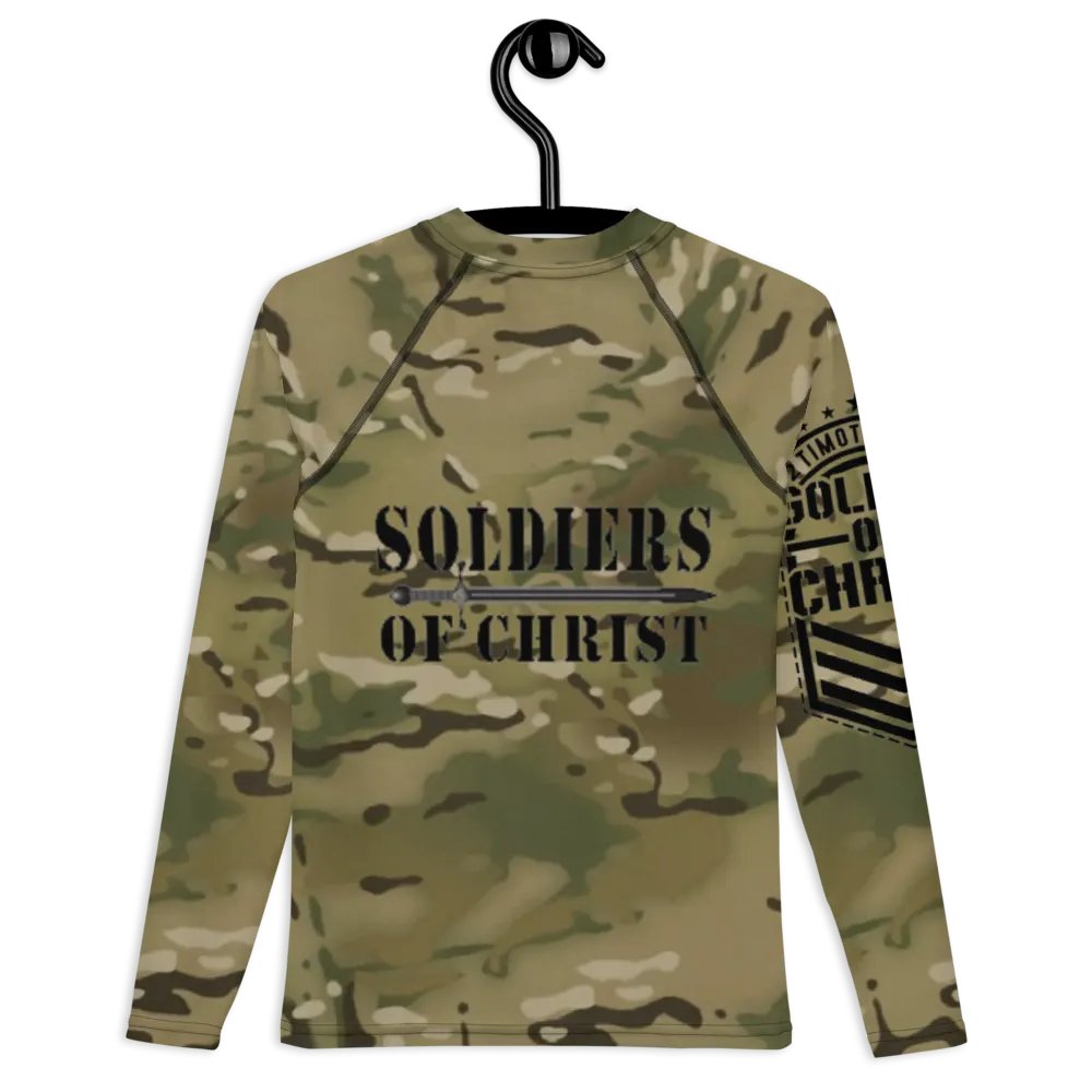 Faithful Camo: Youth Rash Guard - Multicam product image (8)