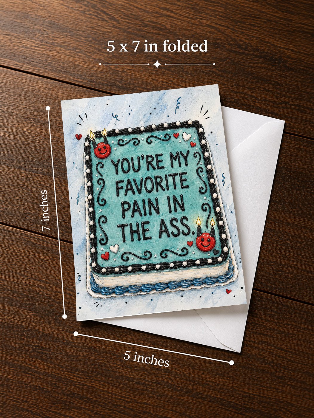 You’re My Favorite Pain in the Ass Greeting Card product image (2)