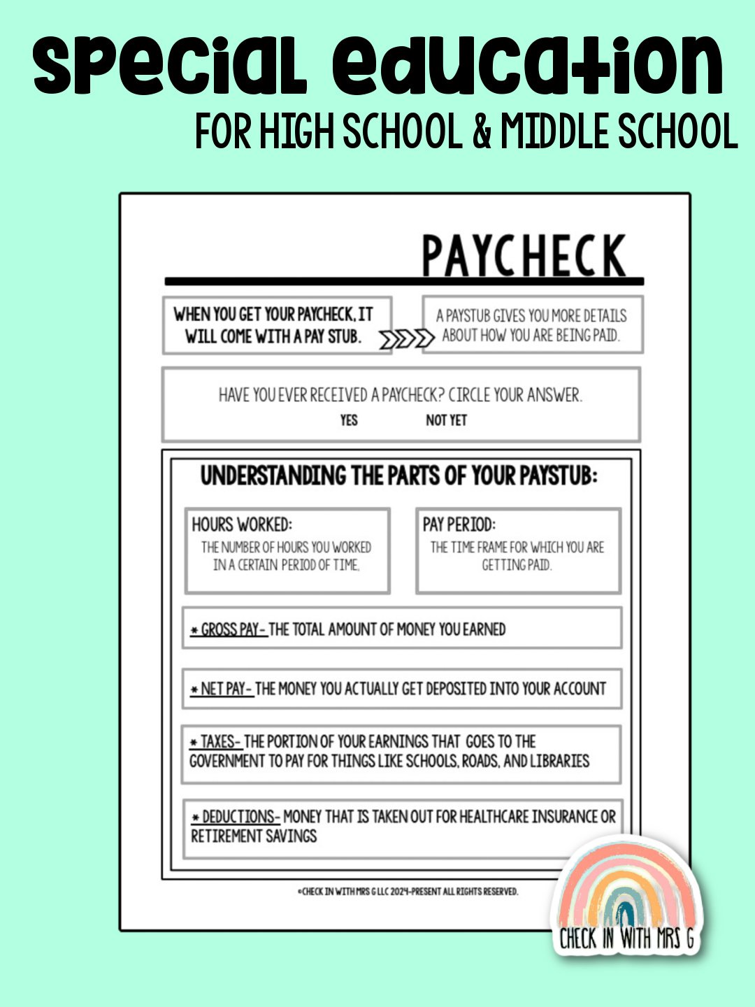 Employment: Job Skills Workbook- Instant Download product image (2)