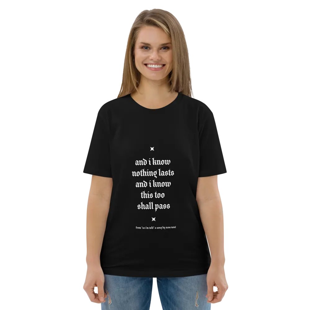 So I'm Told Black Tee product image (5)