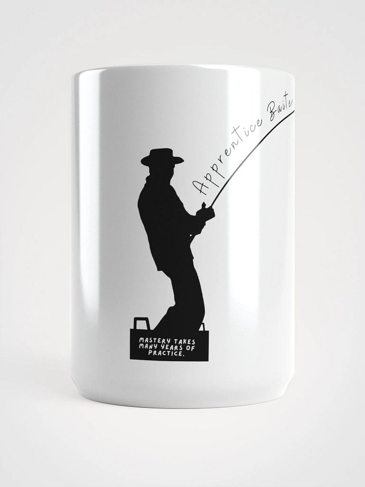 Apprentice Baiter - Mastery Takes Many Years of Practice Fishing Mug product image (1)