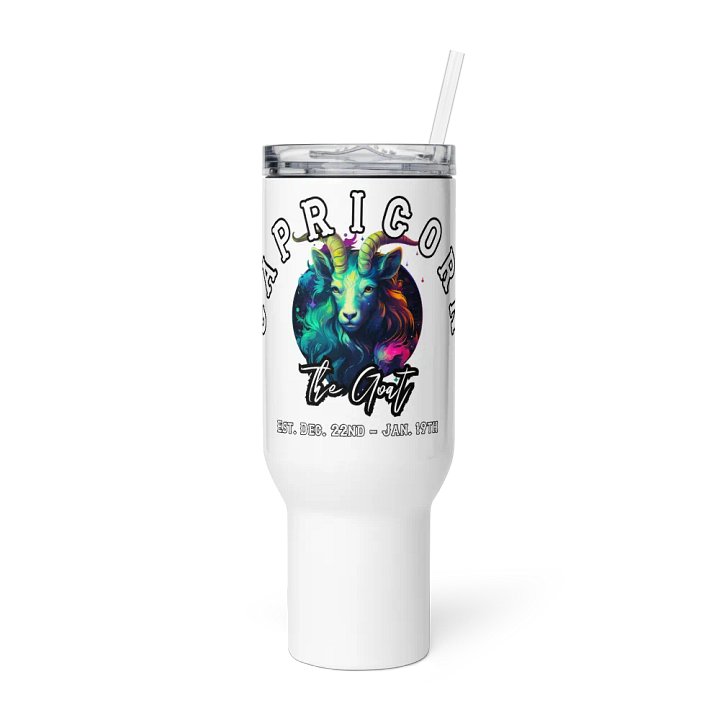 Capricorn - Zodiac Travel Mug w/ Handle product image (2)