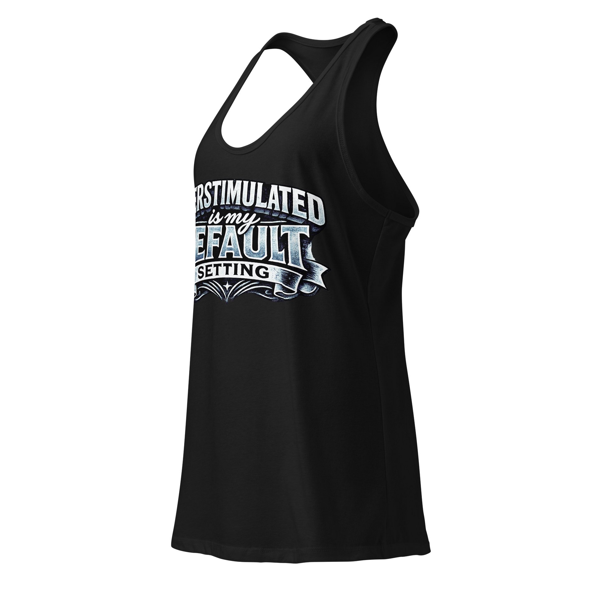 Overstimulated Racerback Tank Top product image (7)