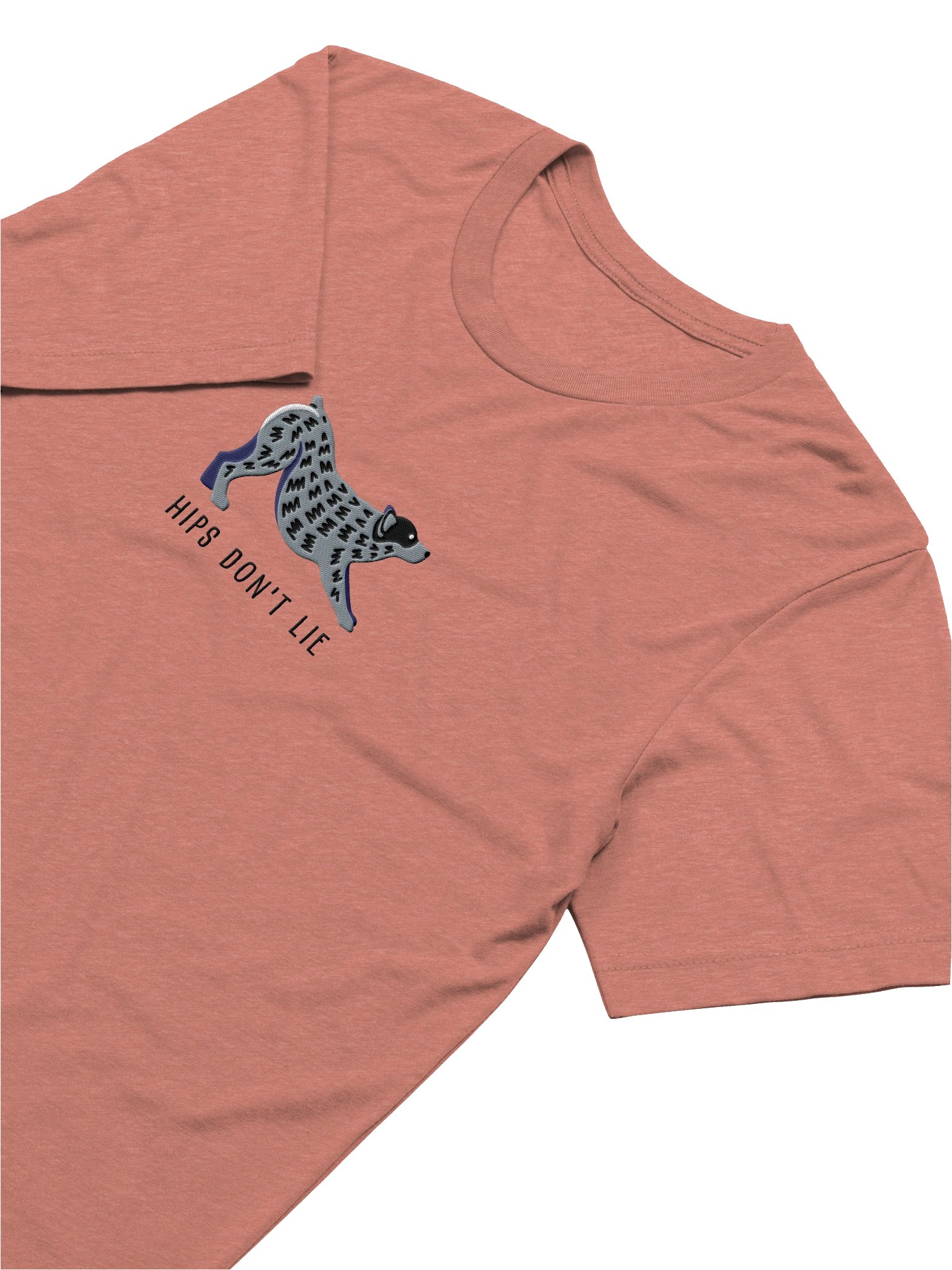Hips Don't Lie T-Shirt(Embroidered) of an Australian Cattle Dog(Blue Heeler 2) product image (32)