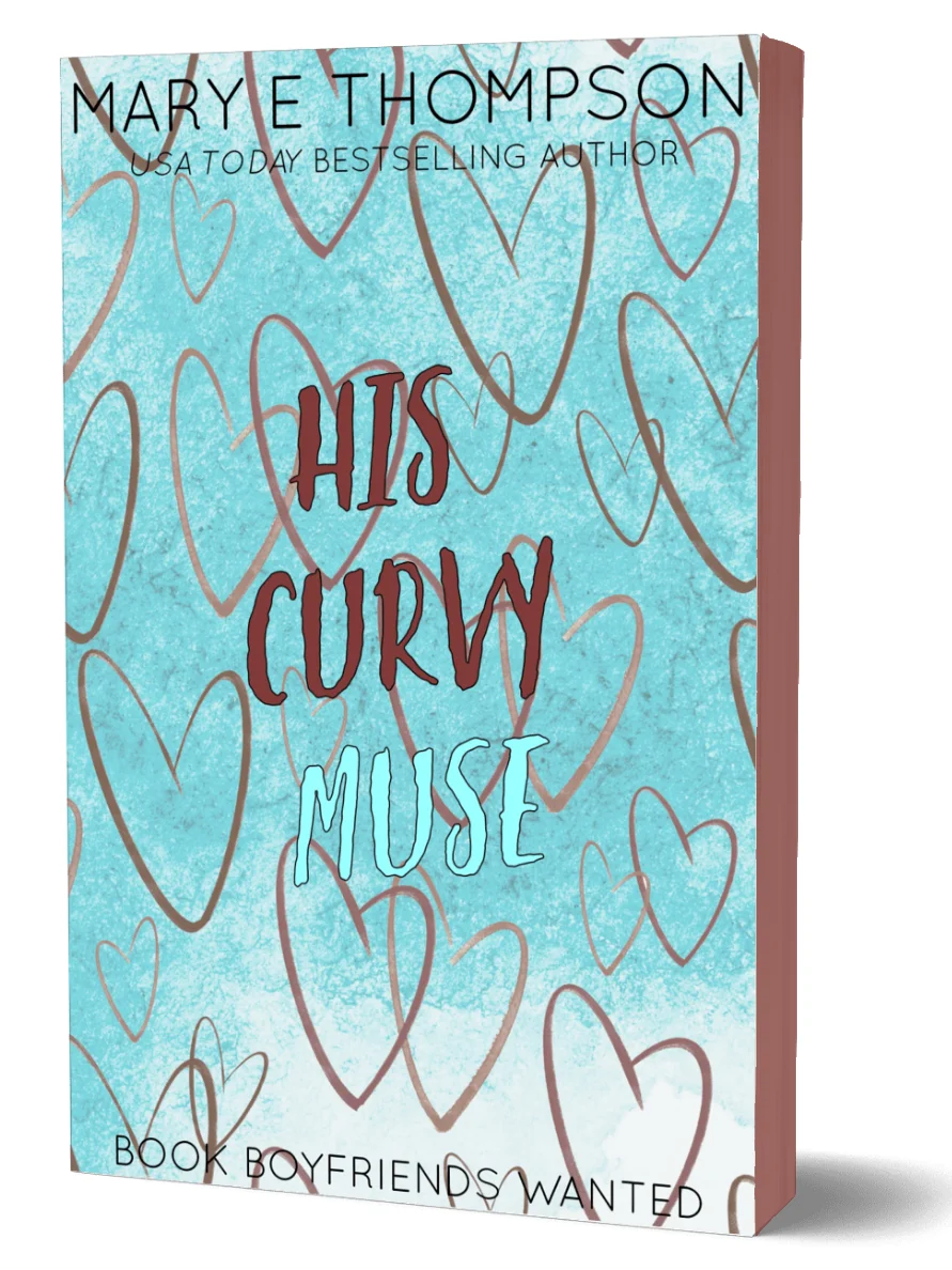 His Curvy Muse (PAPERBACK) HEART COVER product image (1)