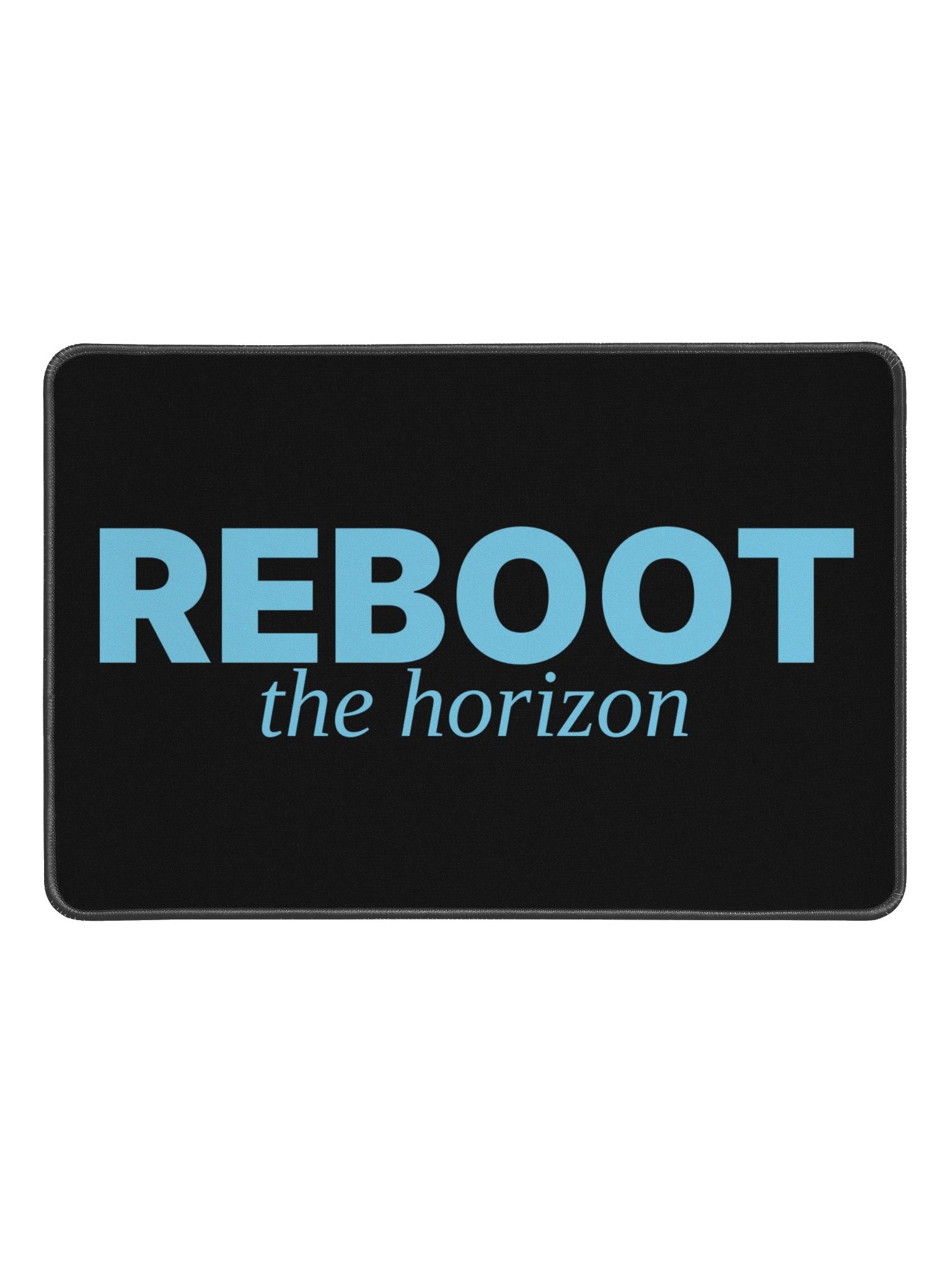 No ShopCo Reboot the Horizon Desk Mat - Light Blue product image (1)