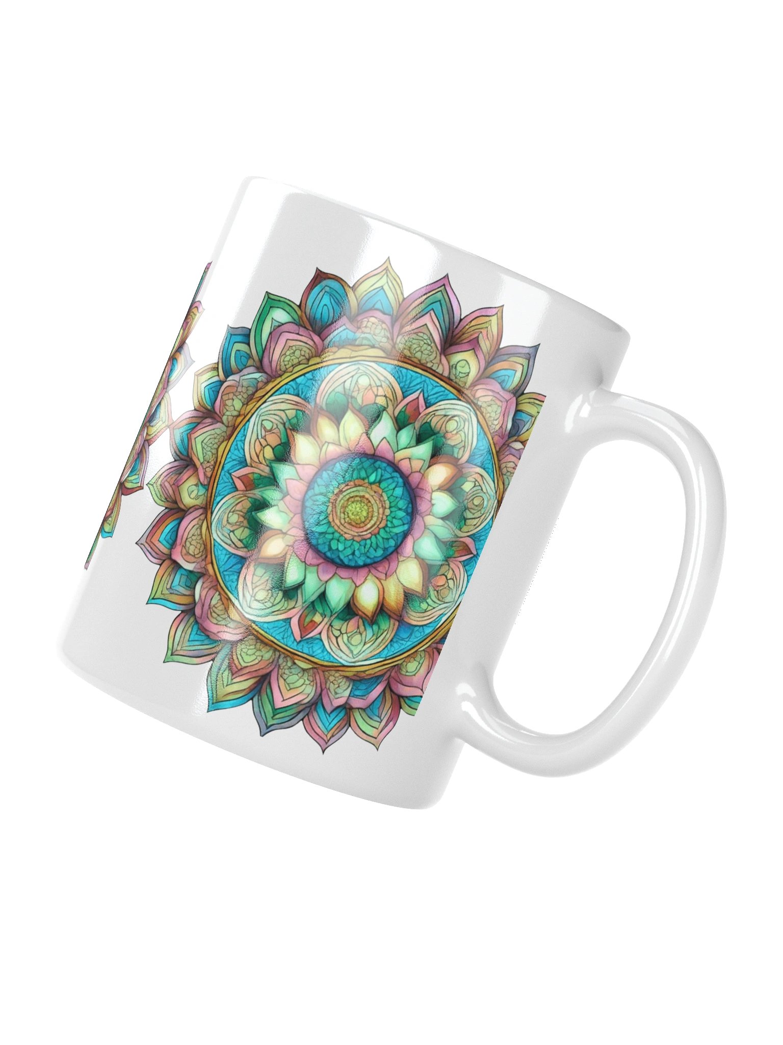 Autumn Bloom Mandala - Mug product image (8)