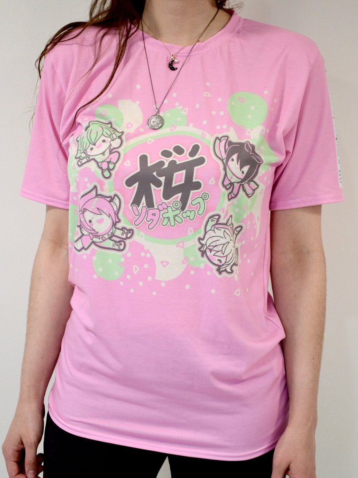 Sakura Soda Pop Shirt, in Pink product image (1)