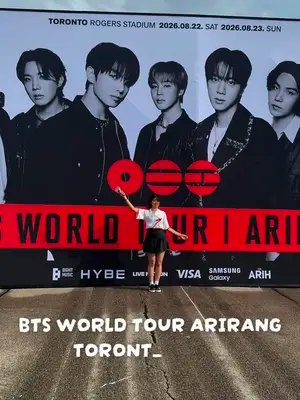 BTS WORLD TOUR ARIRANG TORONTO DAY 2 VLOG 26.08.23 The weather was so much nicer today and the sun came out for a bit. BTS and ARMY had so much fun and I just know they enjoyed their time here in Canada. Sexy Toronto~ I can’t believe we got 00:00 (0 O’Clock) and Outro: Tear! Maple ARMY are loved 🥰  #BTS #방탄소년단 #BTSWORLDTOURARIRANG #BTSWorldTourArirangToronto #Toronto 
