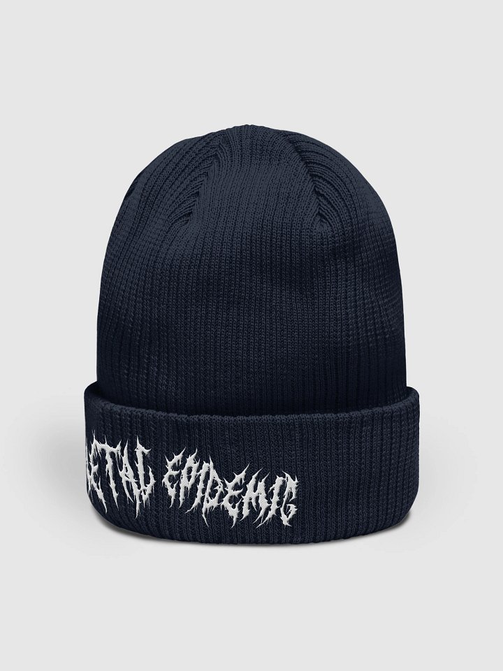 Metal Epidemic Ribbed Beanie product image (2)