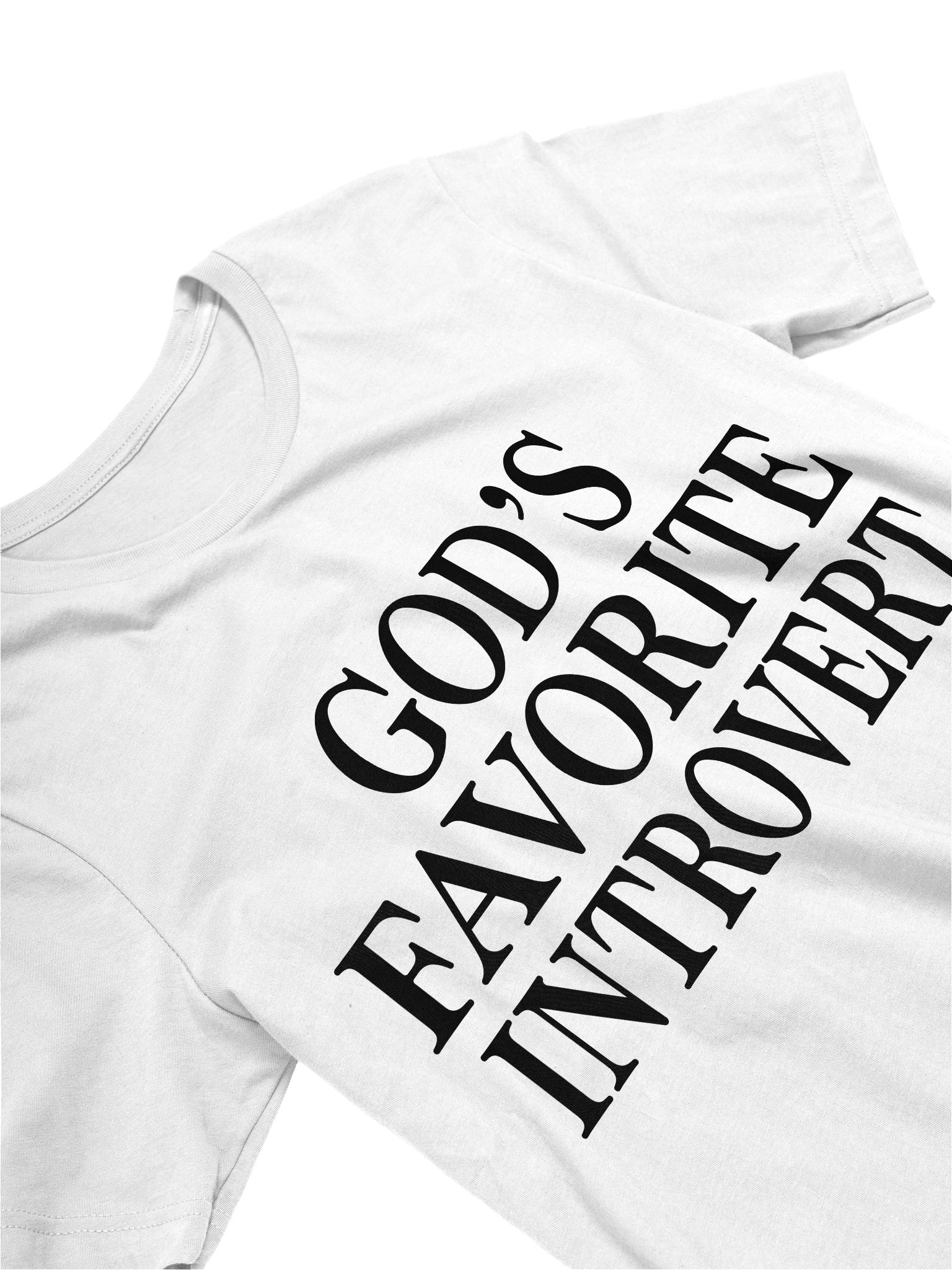 GOD'S FAVORITE INTROVERT T-SHIRT product image (2)