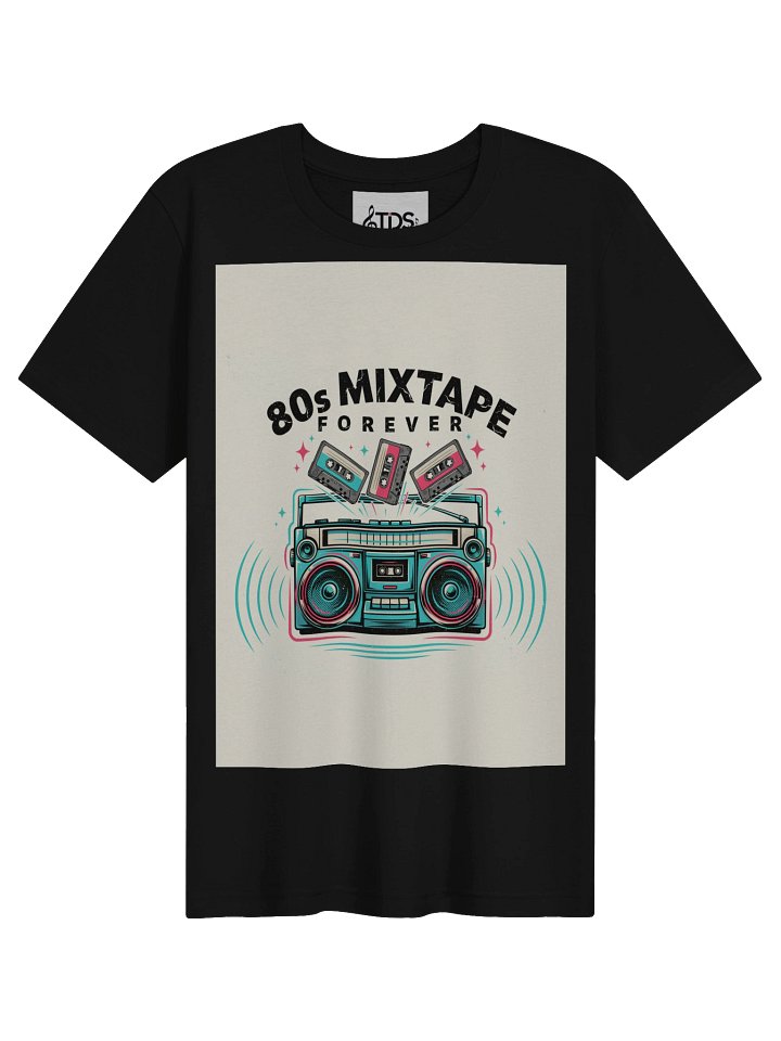 80s Mixtape Forever Retro Boombox Tee product image (2)