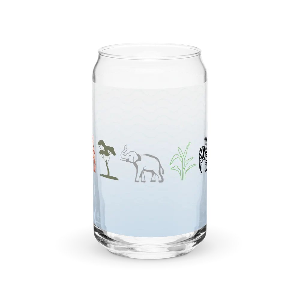 Savanna Serenity Can-Shaped Glass product image (1)