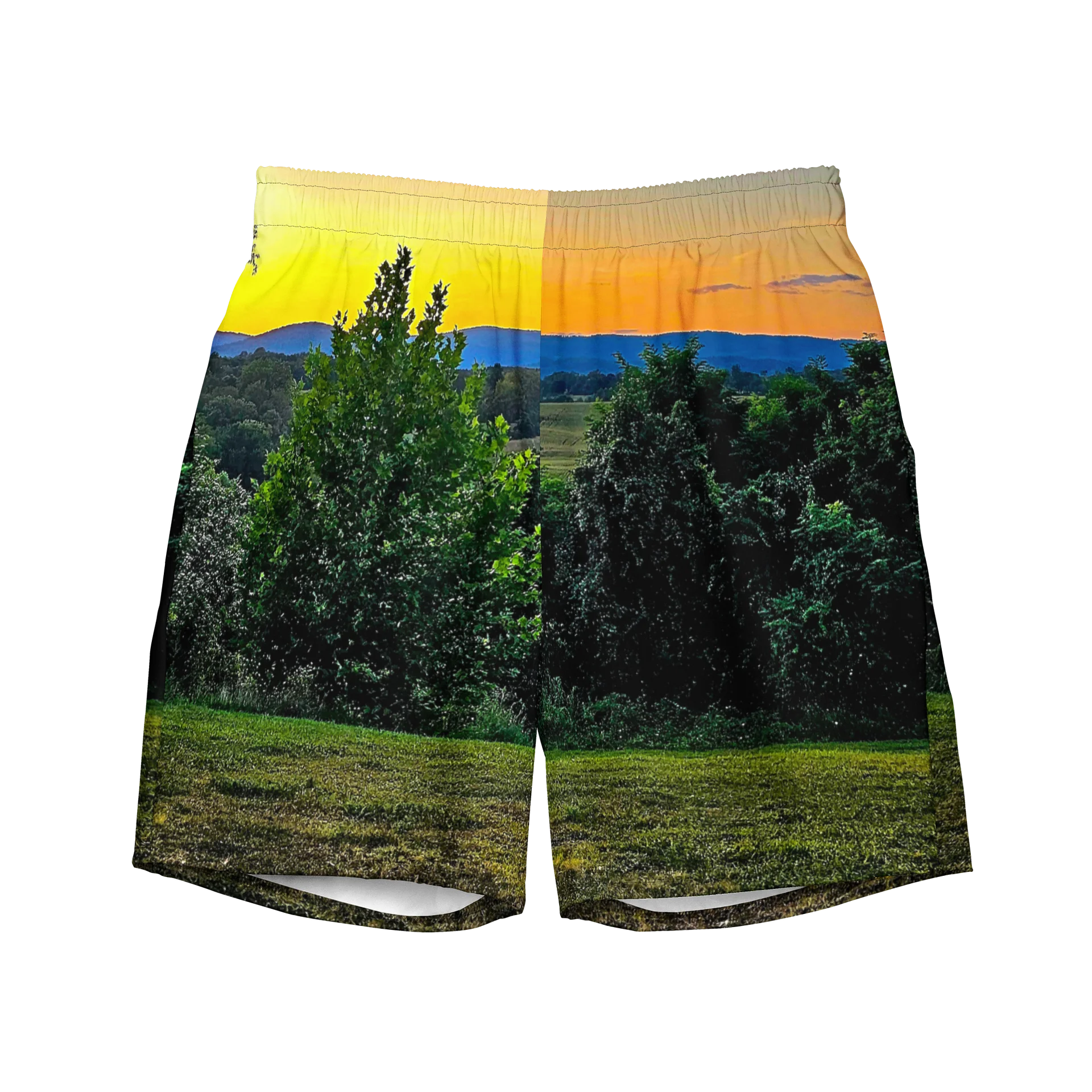 Appalachia Sunset Swim Trunks product image (1)