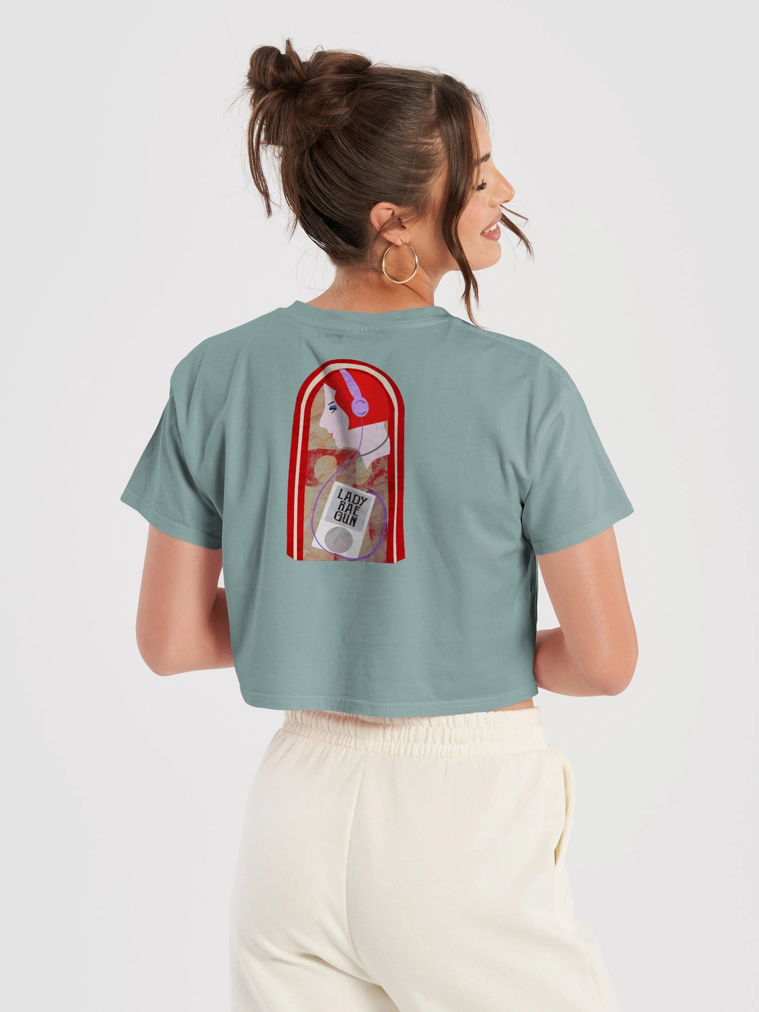 Lady Rae Gun Nouveau Crop Tee product image (6)