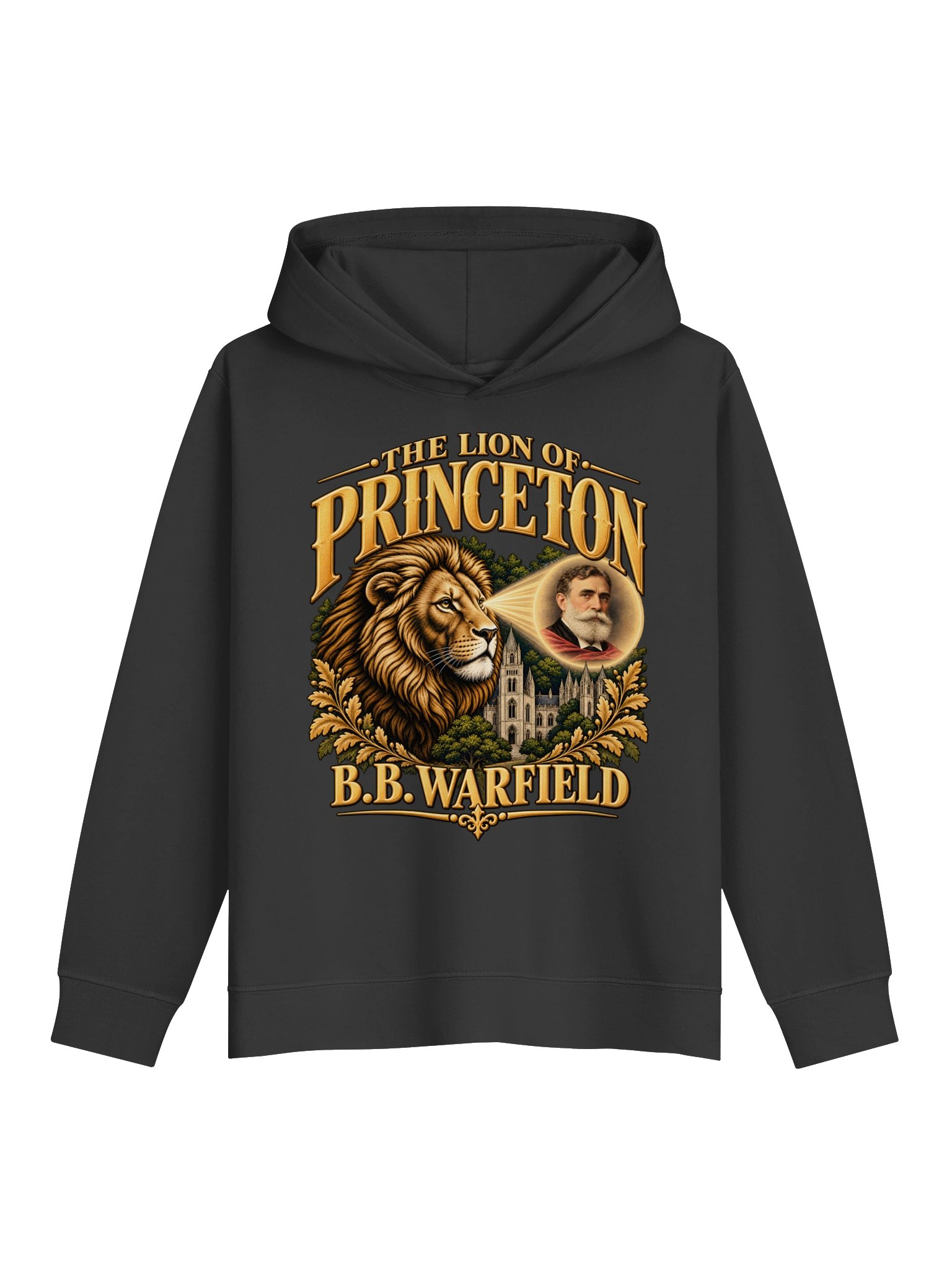 B. B. Warfield – The Lion of Princeton | Christian Theology Hoodie product image (1)