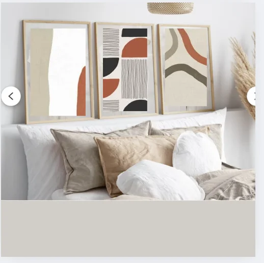 Set of 3 Neutral Abstract Wall Art Prints product image (1)