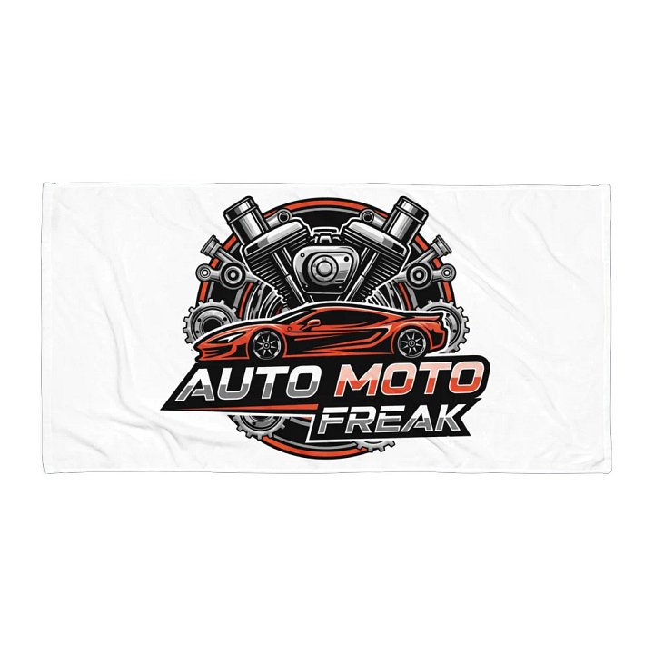 AUTO MOTO FREAK Towel product image (1)
